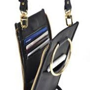 Leather Crossbody Black - Positive Elements
